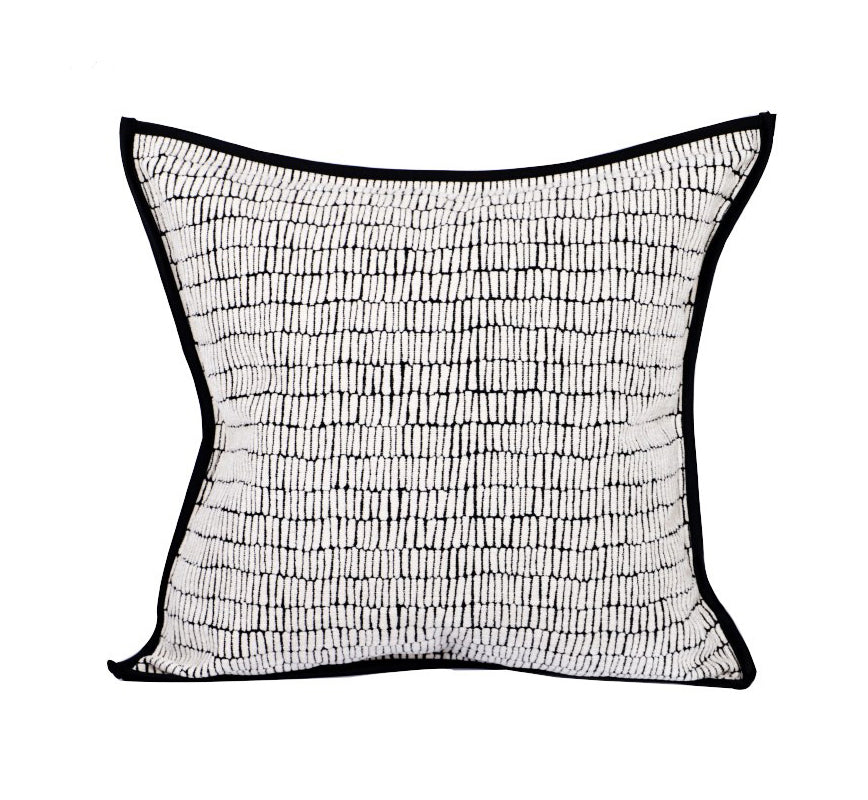 Black and White Cushion Cover-45x45CM