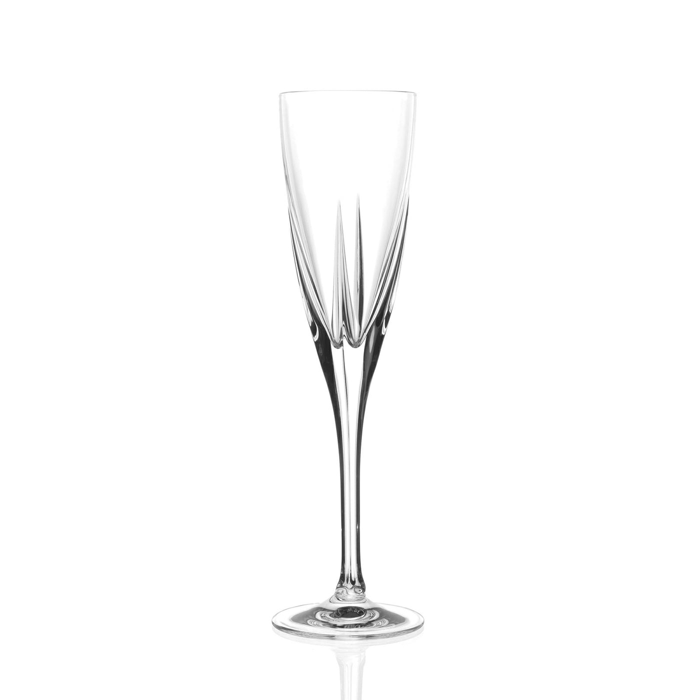 Fusion Flute glass/GLASS SET OF 6