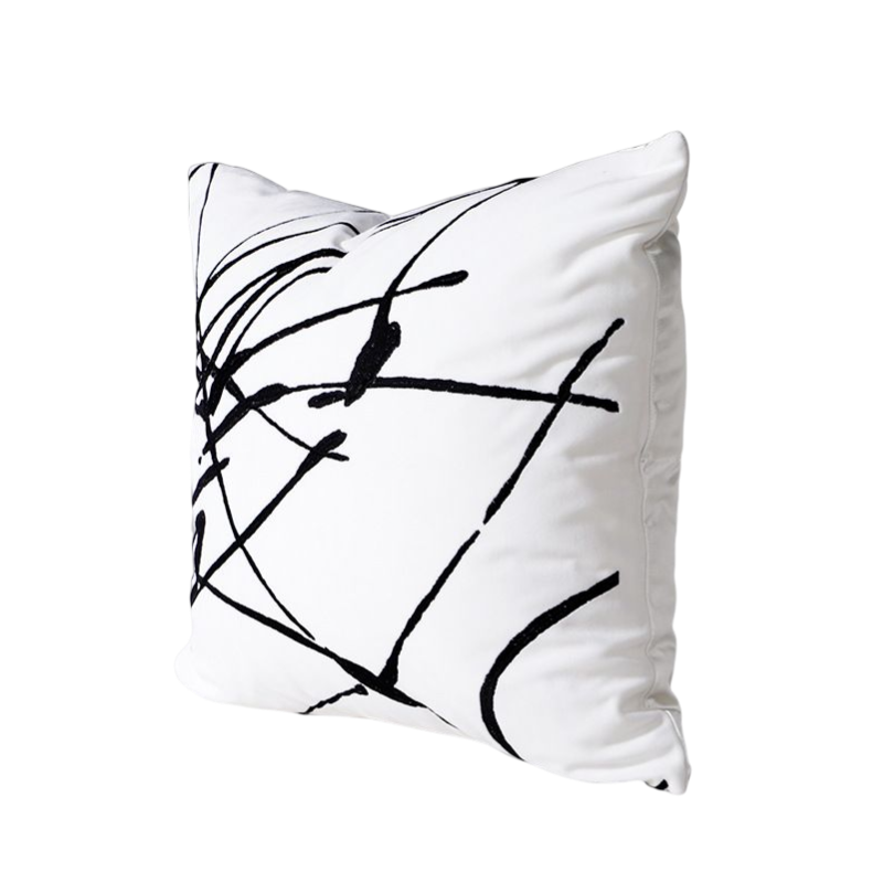 Ink Painting Cushion Cover-45x45CM