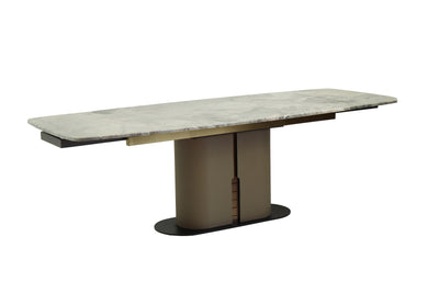 BILLY EXTENDABLE MARBLE TABLE