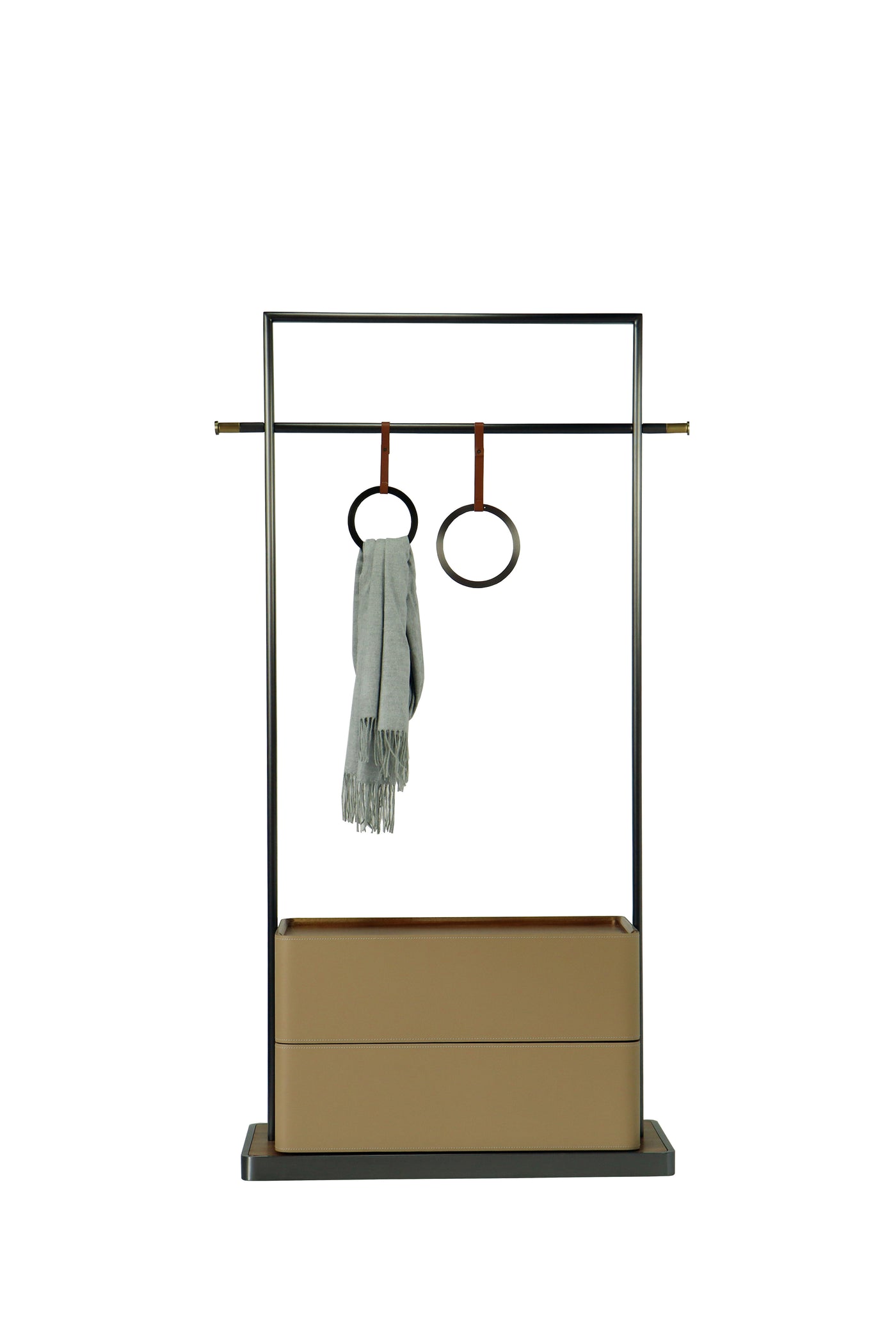 CAGE HANGER W/2 DRAWERS