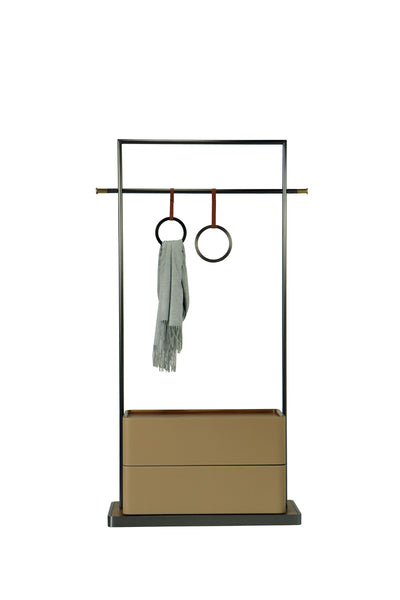 CAGE HANGER W/2 DRAWERS