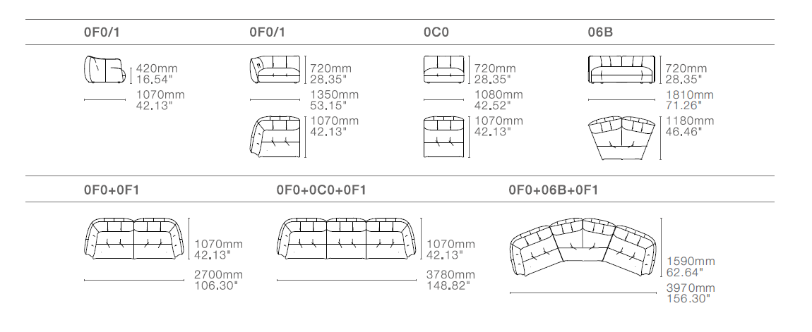 ECKO Modular sofa