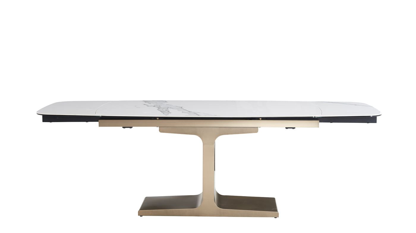 NU SOVIET EXTENDABLE DINING TABLE