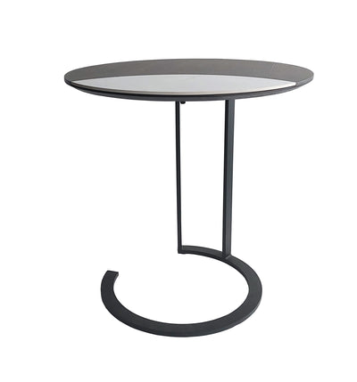 Carson Ceramic/wood top metal stand
