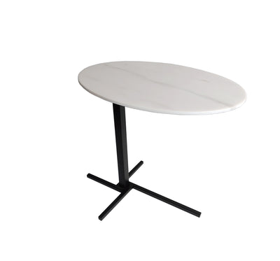 Olive Marble top side table