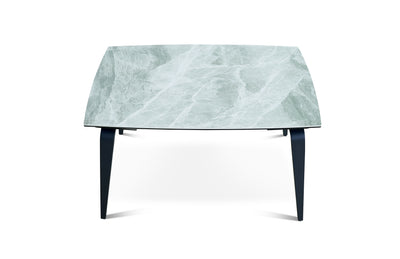 Kama Curve Legs Extensible Dining Table - Grey