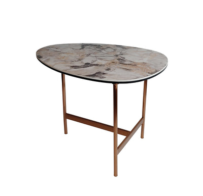 Egg Ceramic top side table
