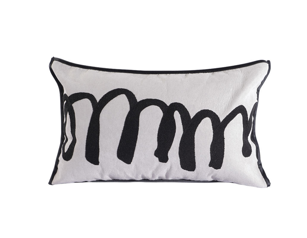 Embroidery Cushion Cover-30x50CM